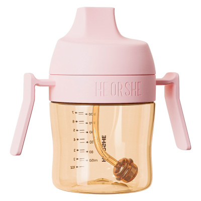 Поильник для формирования правильного прикуса 210 мл от 6 мес Heorshe HOS-02-014-S(P) 1